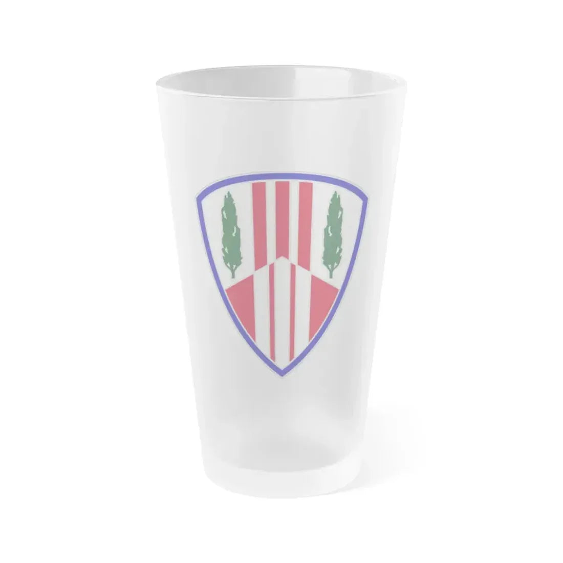 369 Sustainment Brigade (U.S. Army) Frosted Pint Glass 16oz Default Title - Go Mug Yourself