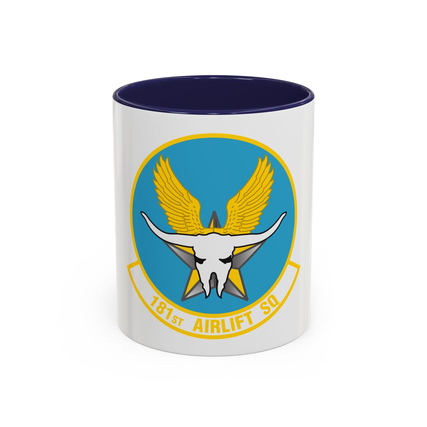 181 Airlift Squadron (U.S. Air Force) Accent Coffee Mug