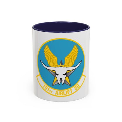 181 Airlift Squadron (U.S. Air Force) Accent Coffee Mug