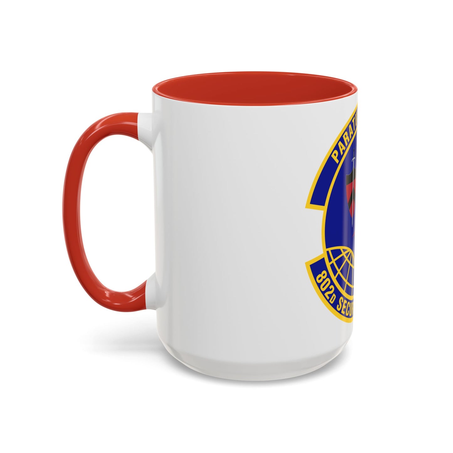 802d Security Forces Squadron (U.S. Air Force) Accent Coffee Mug