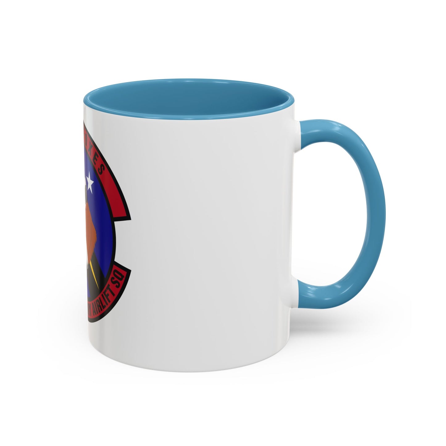 737th Expeditionary Airlift Squadron (U.S. Air Force) Accent Coffee Mug