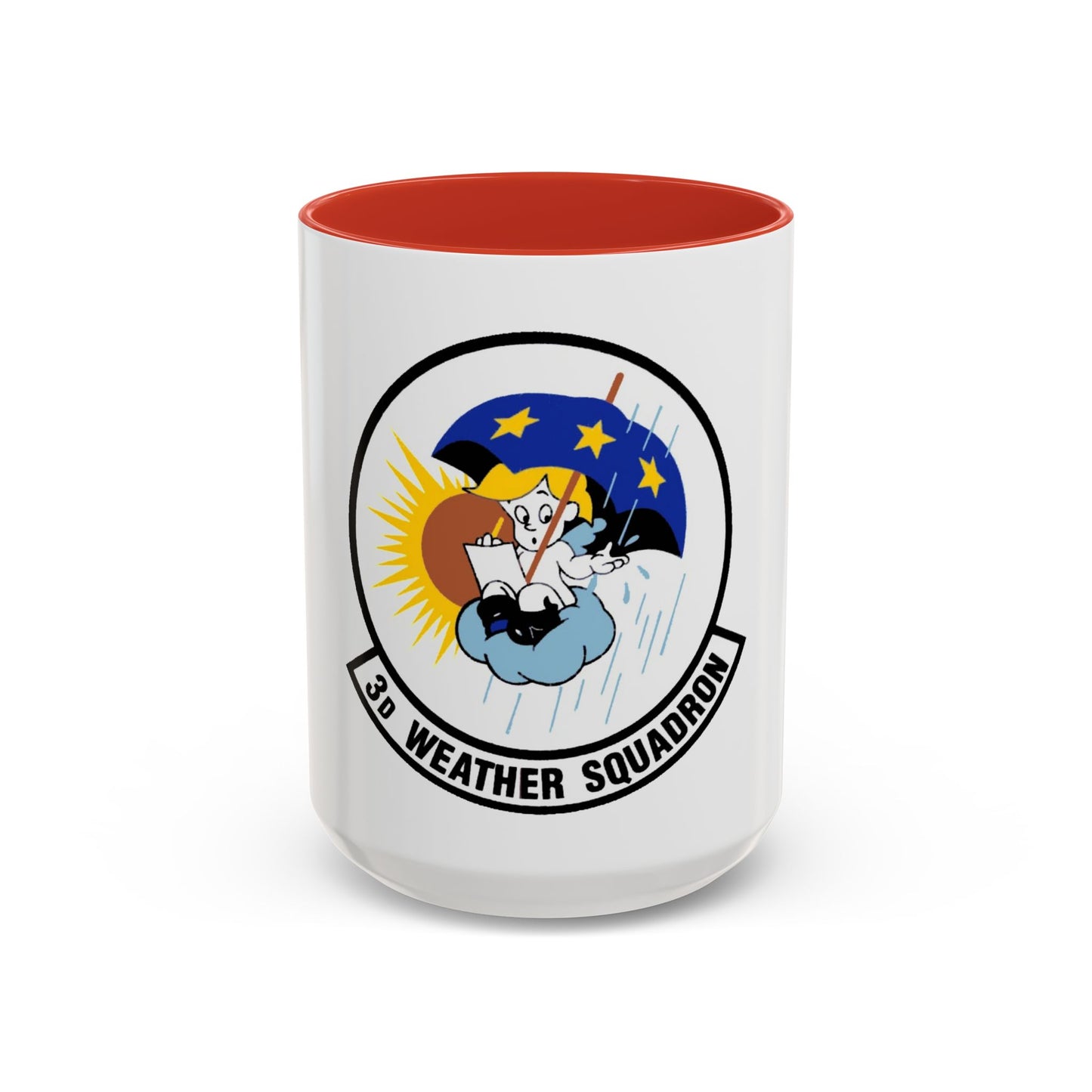 3 Weather Squadron ACC (U.S. Air Force) Accent Coffee Mug