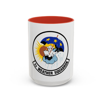 3 Weather Squadron ACC (U.S. Air Force) Accent Coffee Mug