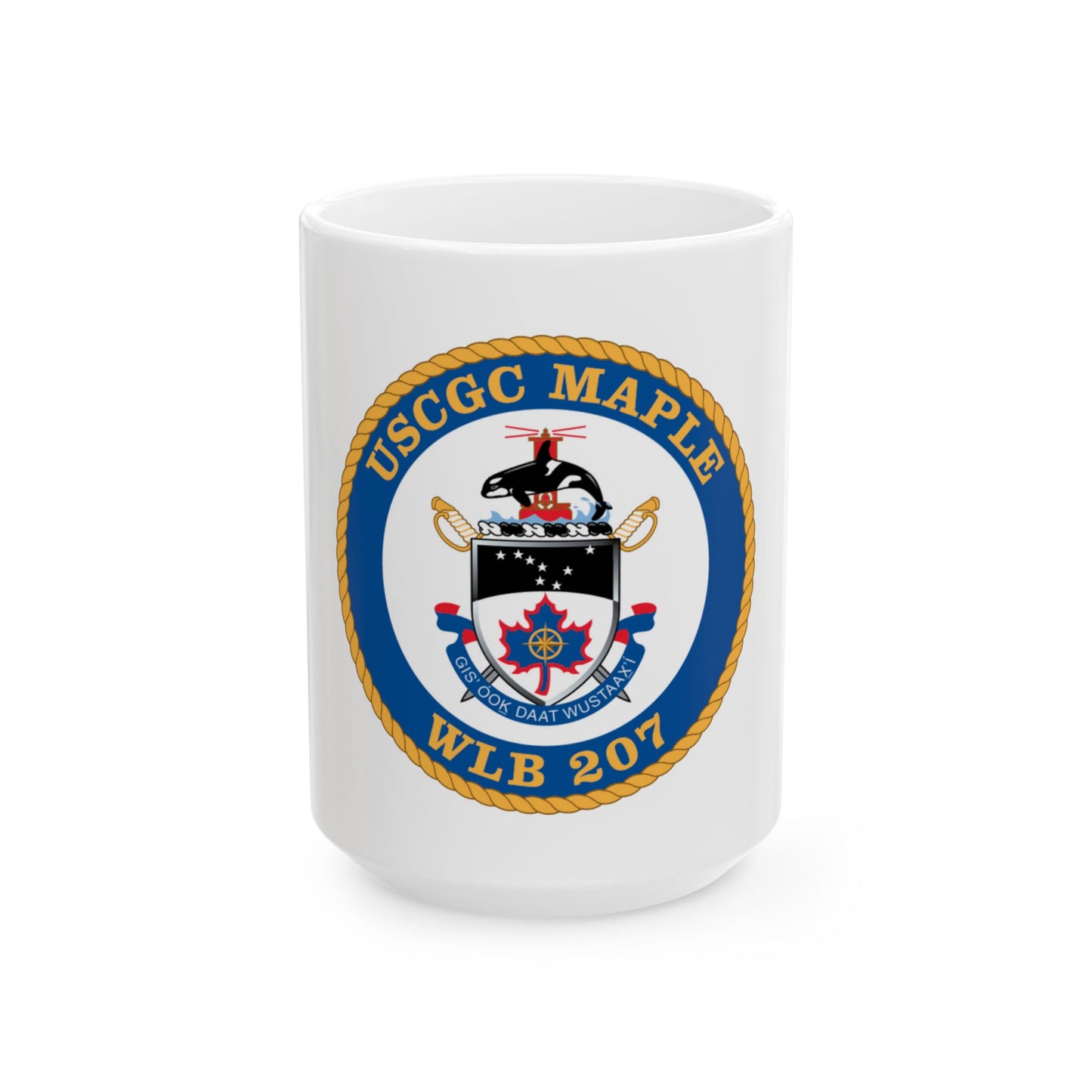 USCGC Maple WLB 207 1 (U.S. Coast Guard) White Coffee Mug