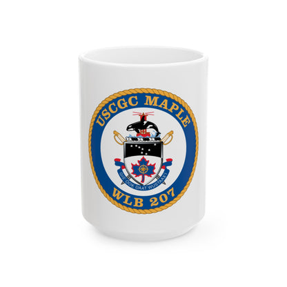 USCGC Maple WLB 207 1 (U.S. Coast Guard) White Coffee Mug