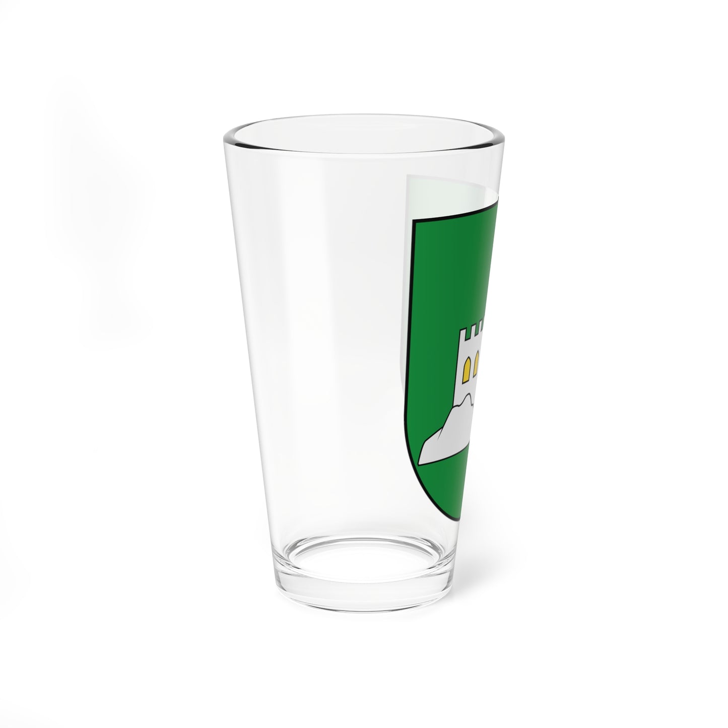 Coat of Arms of Vršatské Podhradie (Slovakia) (Coat of Arms) Pint Glass 16oz