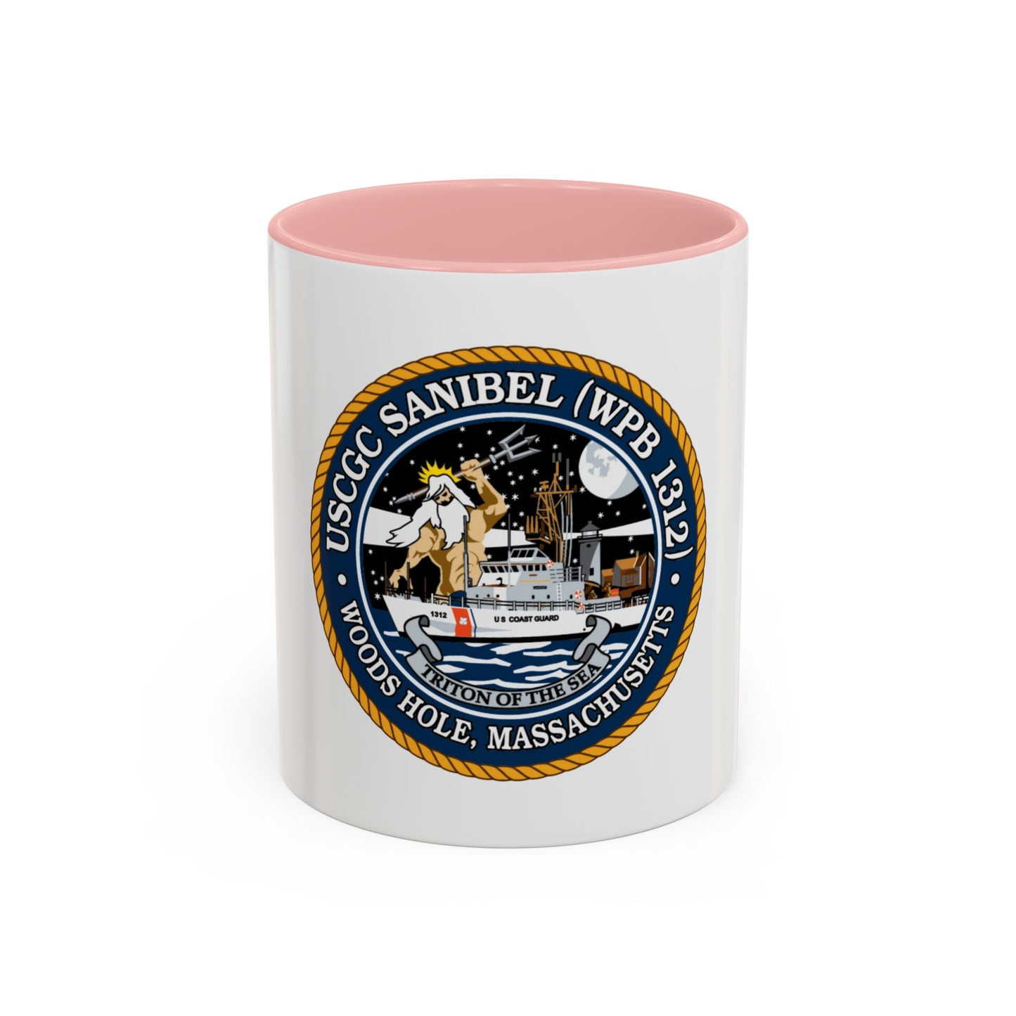 USCGC Sanibel WPB   1312 (U.S. Coast Guard) Accent Coffee Mug