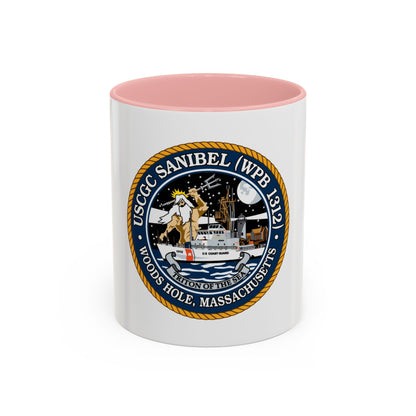 USCGC Sanibel WPB   1312 (U.S. Coast Guard) Accent Coffee Mug