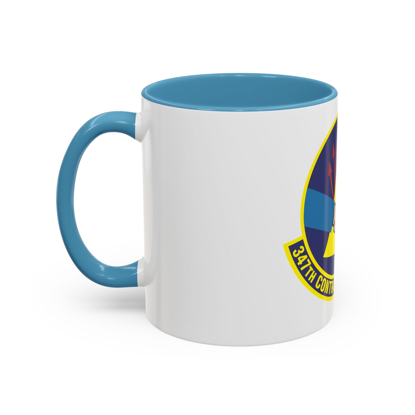 347th Contracting Squadron (U.S. Air Force) Accent Coffee Mug