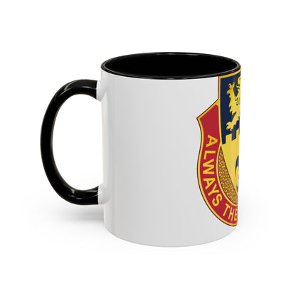 55 Personnel Services Battalion (U.S. Army) Accent Coffee Mug