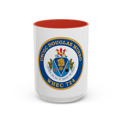 USCGC Douglas Munro (U.S. Coast Guard) Accent Coffee Mug