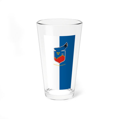 Flag of Ostffyasszonyfa (Hungary) Pint Glass 16oz