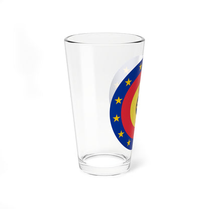 Coats of arms of Belgium Military Forces (Belgium) (Coat of Arms) Pint Glass 16oz