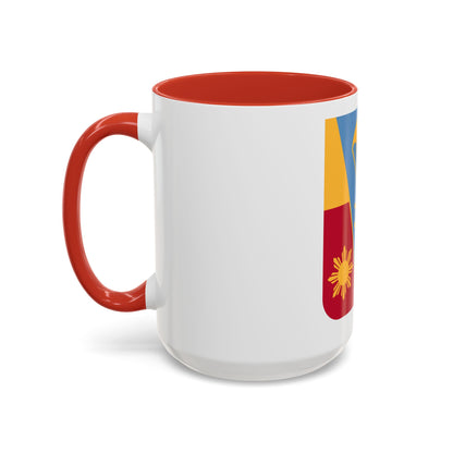 674th Airborne Field Artillery Battalion v2 (U.S. Army) Accent Coffee Mug