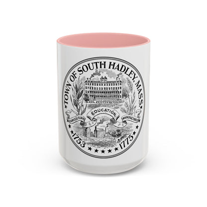 Seal of South Hadley Massachusetts - Accent Coffee Mug
