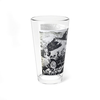 Pope Hartford with a Six Cylindersixty Horsepower Engine, Colliers, June 27, 1953 (Magazine Illustration) Pint Glass 16oz