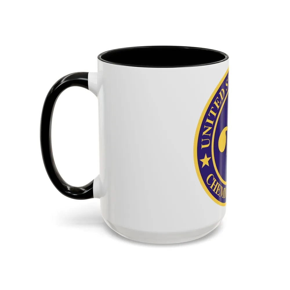 Chemical Corps (U.S. Army) Accent Coffee Mug-Go Mug Yourself