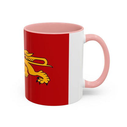 Flag of Aquitaine France - Accent Coffee Mug-Go Mug Yourself