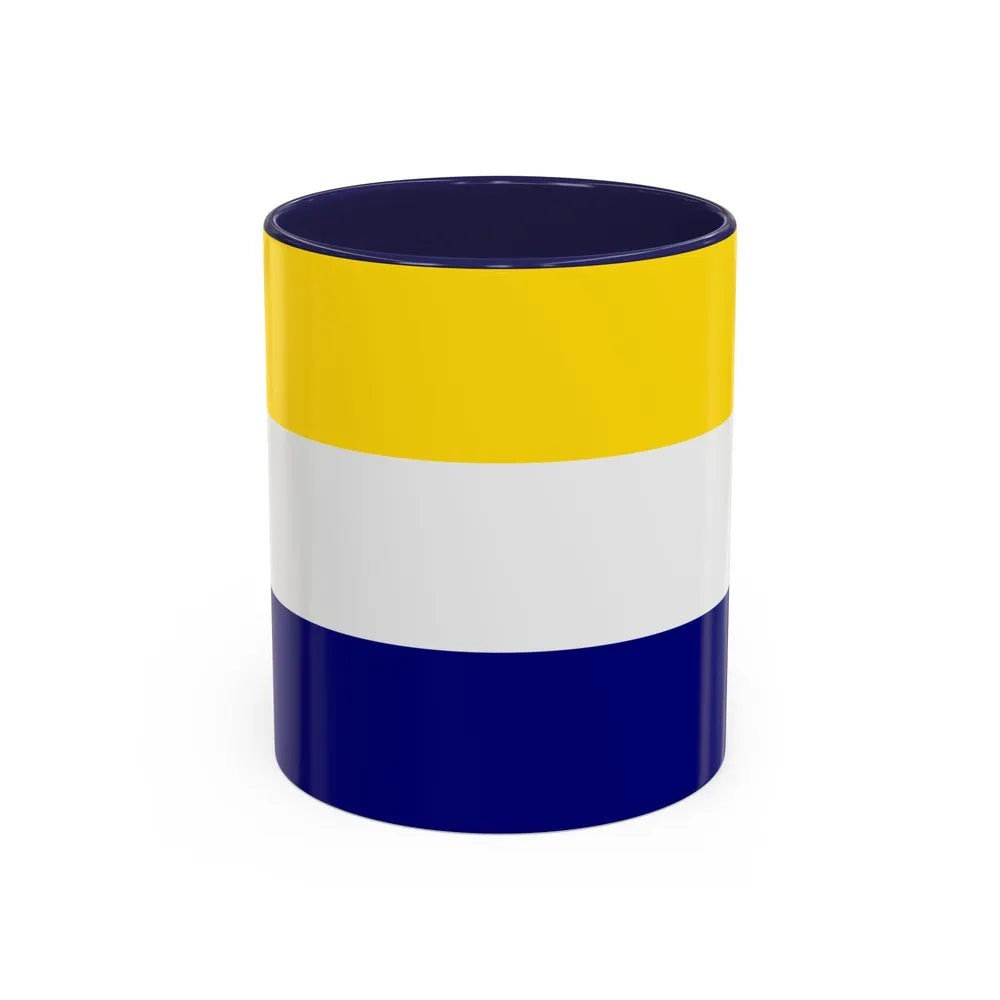 Flag of Daule Ecuador - Accent Coffee Mug-11oz-Navy-Go Mug Yourself