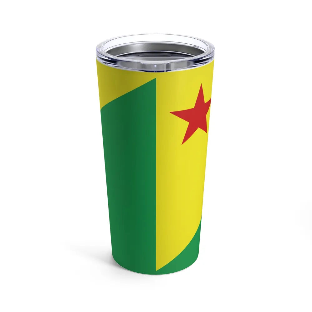 Flag of Acre Brazil - Tumbler 20oz-Go Mug Yourself