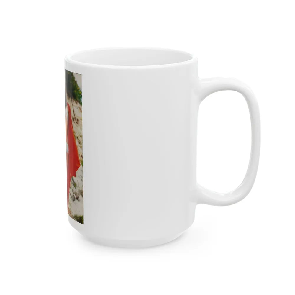 Gila Golan #01 (Vintage Female Icon) White Coffee Mug-Go Mug Yourself