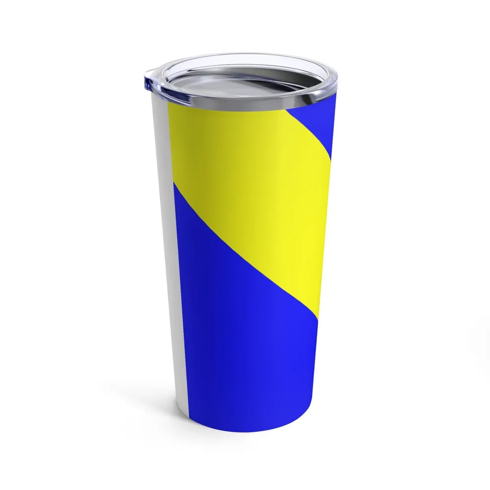 Flag of Bournens Switzerland - Tumbler 20oz-Go Mug Yourself