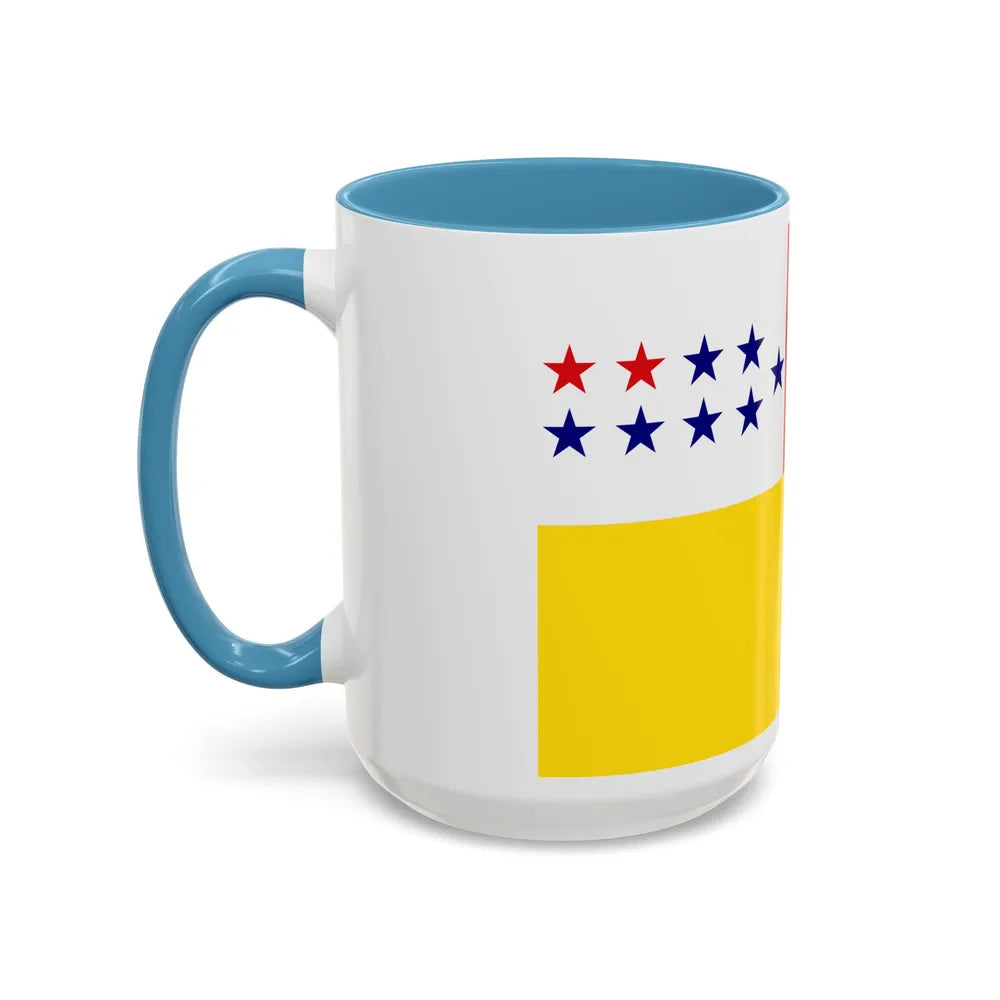 Flag of Chone Ecuador - Accent Coffee Mug-Go Mug Yourself