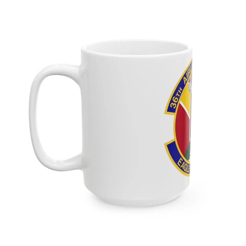 36th Airlift Squadron (U.S. Air Force) White Coffee Mug-Go Mug Yourself