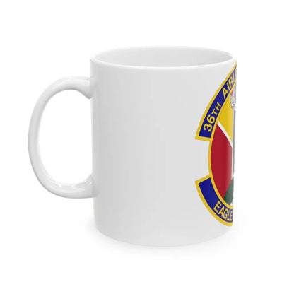 36th Airlift Squadron (U.S. Air Force) White Coffee Mug-Go Mug Yourself