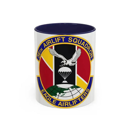 36th Airlift Squadron (U.S. Air Force) Accent Coffee Mug 11oz Navy - Go Mug Yourself