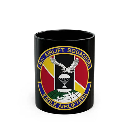 36th Airlift Squadron (U.S. Air Force) Black Coffee Mug 11oz - Go Mug Yourself