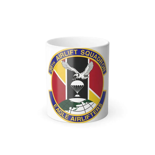 36th Airlift Squadron (U.S. Air Force) Color Changing Coffee Mug 11oz - Go Mug Yourself