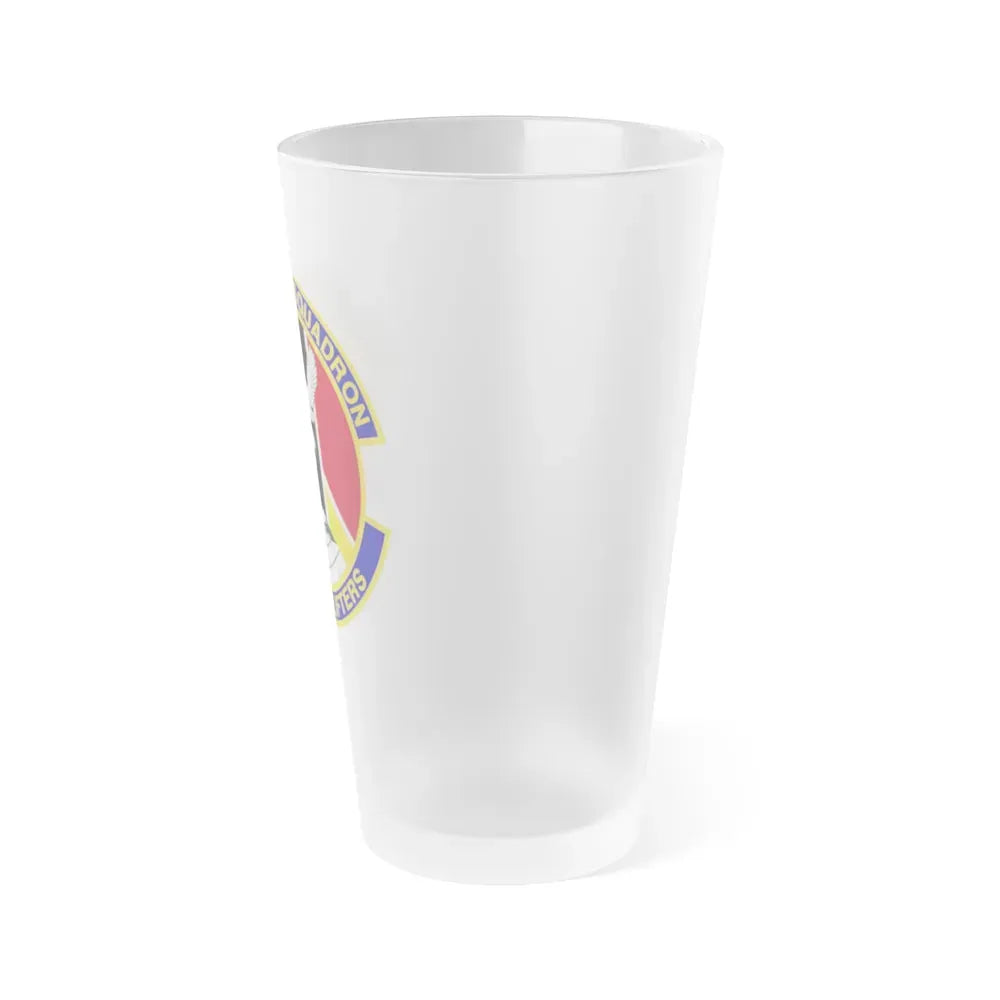 36th Airlift Squadron (U.S. Air Force) Frosted Pint Glass 16oz - Go Mug Yourself