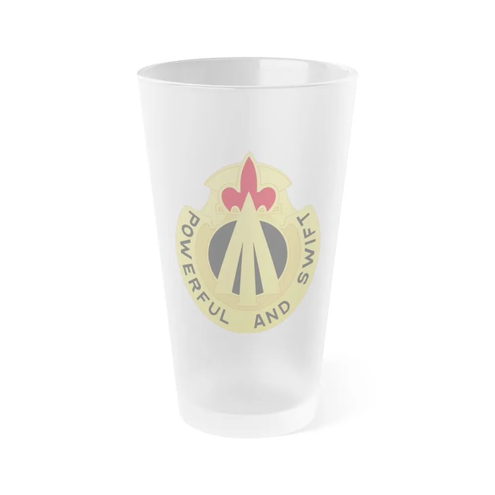 36th Artillery Group (U.S. Army) Frosted Pint Glass 16oz-Go Mug Yourself