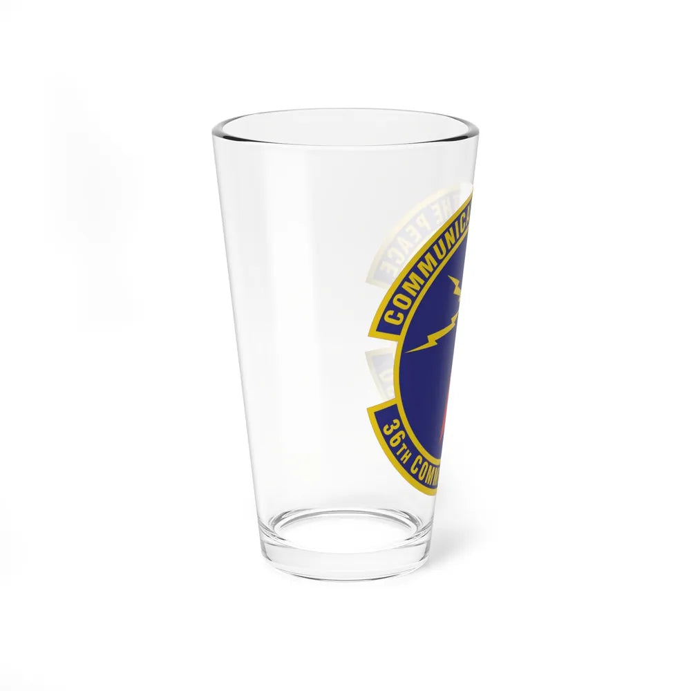 36th Communications Squadron (U.S. Air Force) Pint Glass 16oz-Go Mug Yourself