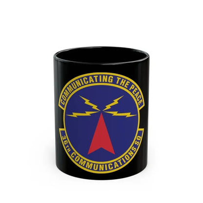 36th Communications Squadron (U.S. Air Force) Black Coffee Mug 11oz - Go Mug Yourself