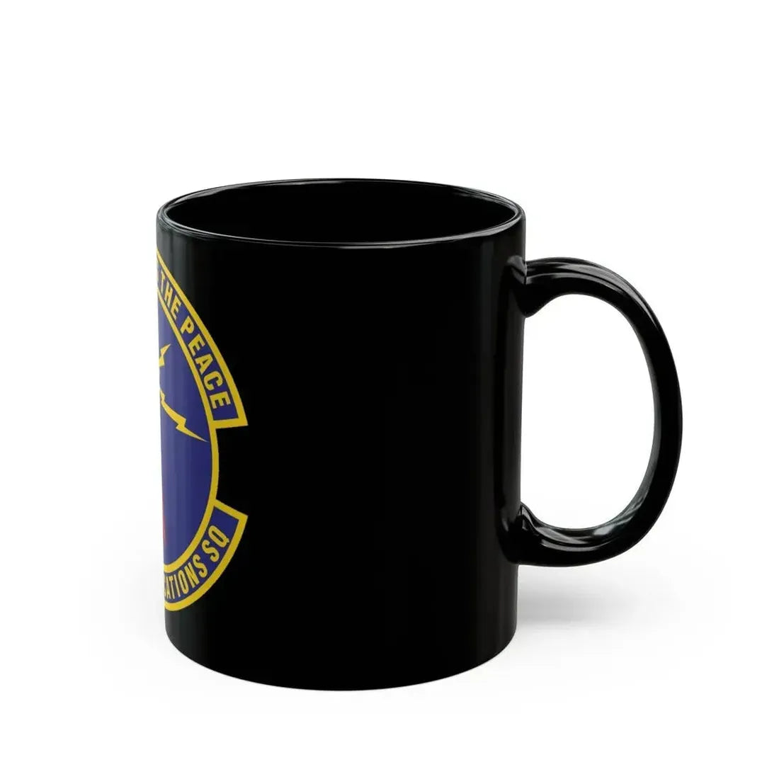 36th Communications Squadron (U.S. Air Force) Black Coffee Mug - Go Mug Yourself