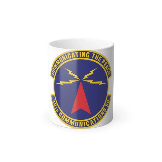36th Communications Squadron (U.S. Air Force) Color Changing Coffee Mug 11oz - Go Mug Yourself