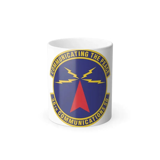 36th Communications Squadron (U.S. Air Force) Color Changing Coffee Mug 11oz - Go Mug Yourself