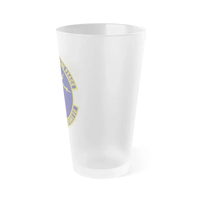 36th Communications Squadron (U.S. Air Force) Frosted Pint Glass 16oz - Go Mug Yourself
