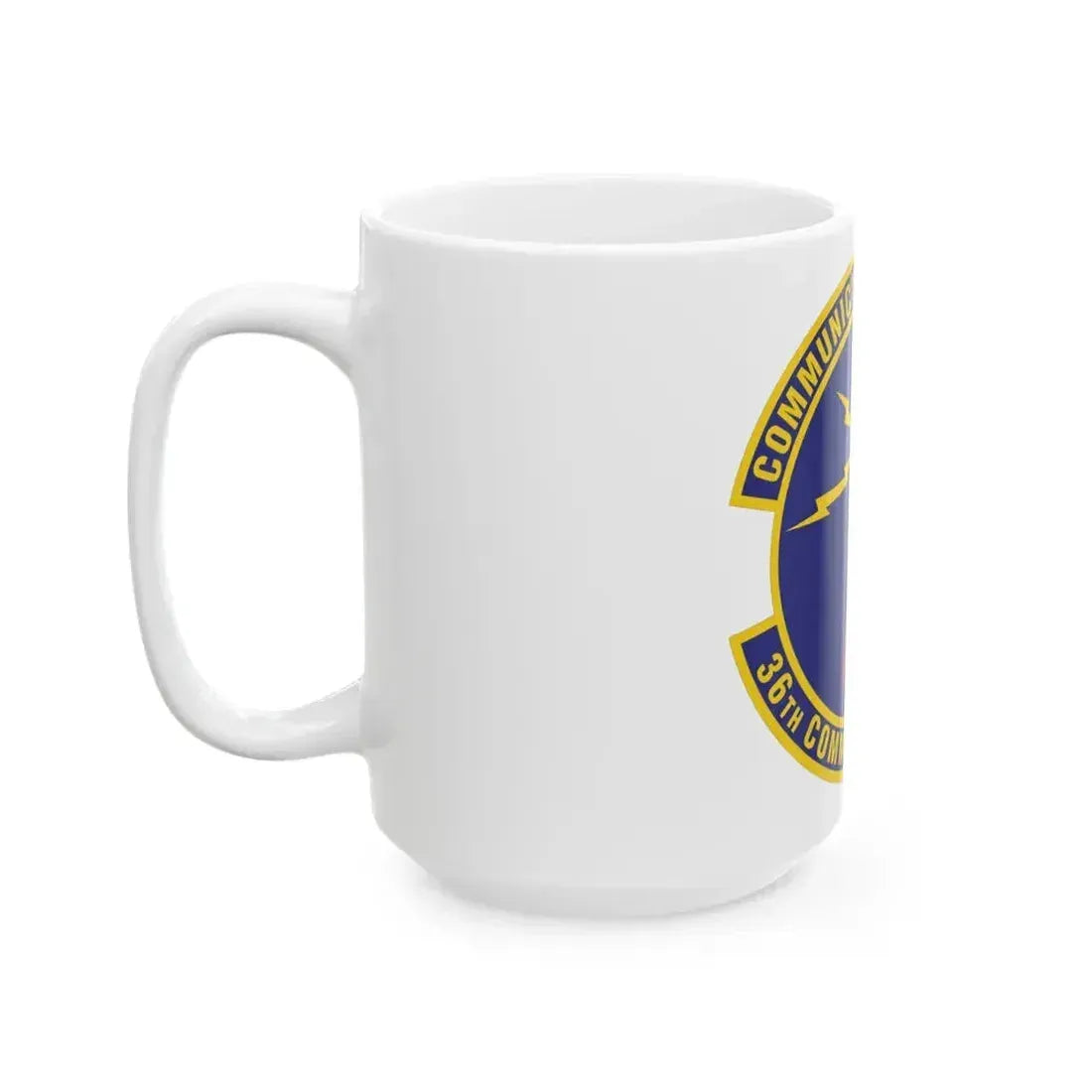 36th Communications Squadron (U.S. Air Force) White Coffee Mug - Go Mug Yourself