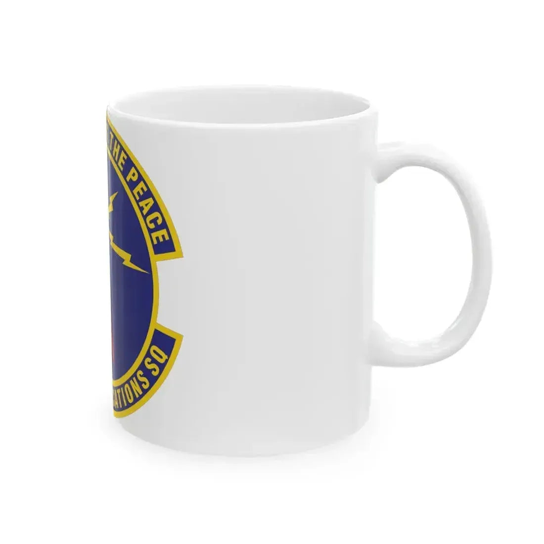 36th Communications Squadron (U.S. Air Force) White Coffee Mug - Go Mug Yourself