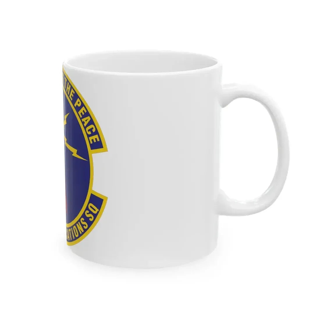 36th Communications Squadron (U.S. Air Force) White Coffee Mug - Go Mug Yourself