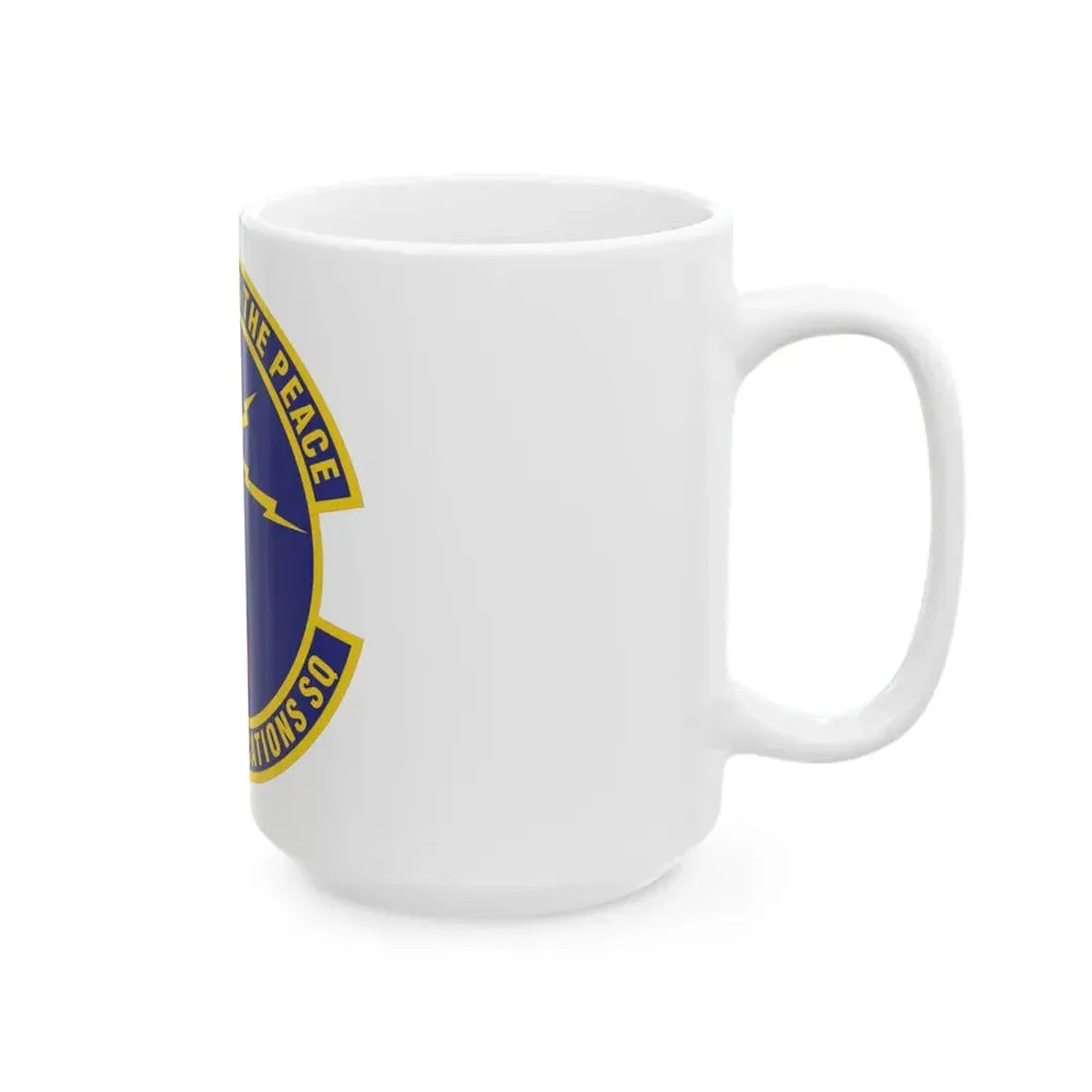 36th Communications Squadron (U.S. Air Force) White Coffee Mug - Go Mug Yourself