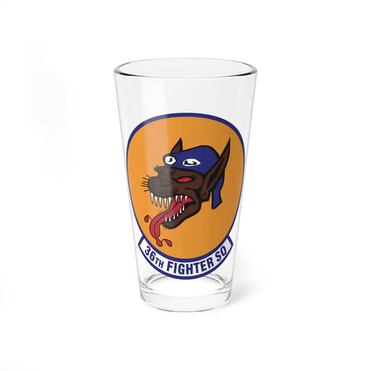 36th Fighter Squadron (U.S. Air Force) Pint Glass 16oz-16oz-Go Mug Yourself