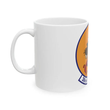 36th Fighter Squadron (U.S. Air Force) White Coffee Mug-Go Mug Yourself