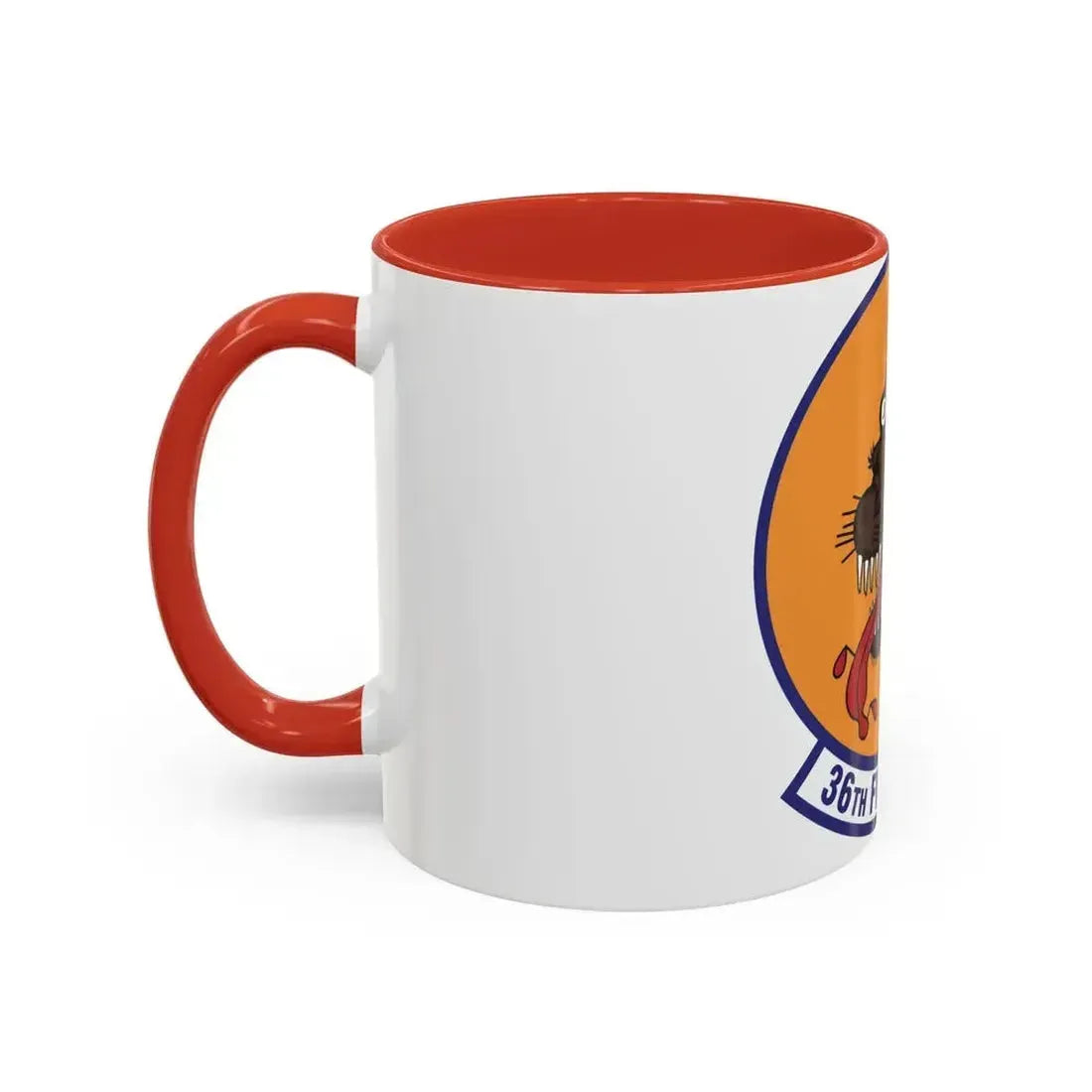 36th Fighter Squadron (U.S. Air Force) Accent Coffee Mug - Go Mug Yourself