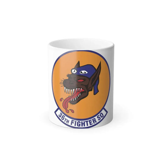 36th Fighter Squadron (U.S. Air Force) Color Changing Coffee Mug 11oz - Go Mug Yourself