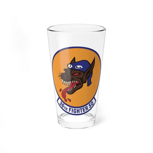 36th Fighter Squadron (U.S. Air Force) Pint Glass 16oz 16oz - Go Mug Yourself