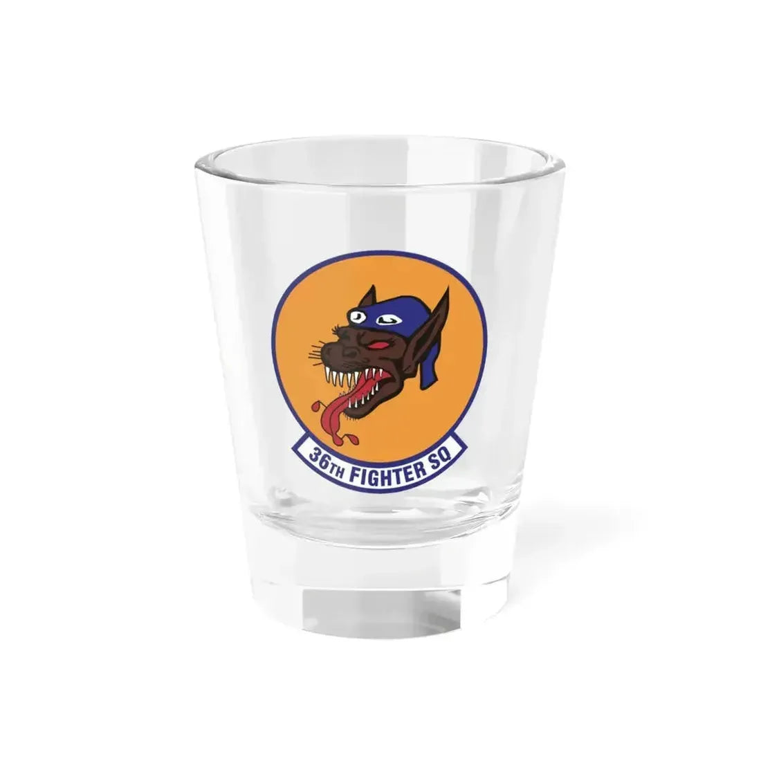 36th Fighter Squadron (U.S. Air Force) Shot Glass 1.5oz 1.5oz - Go Mug Yourself